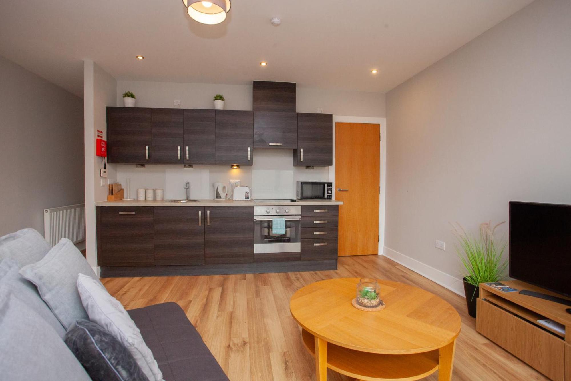 1 Bedroom Flat In The Heart Of Merchant City Glasgow Bagian luar foto